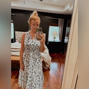 Floral Sleeveless Dress